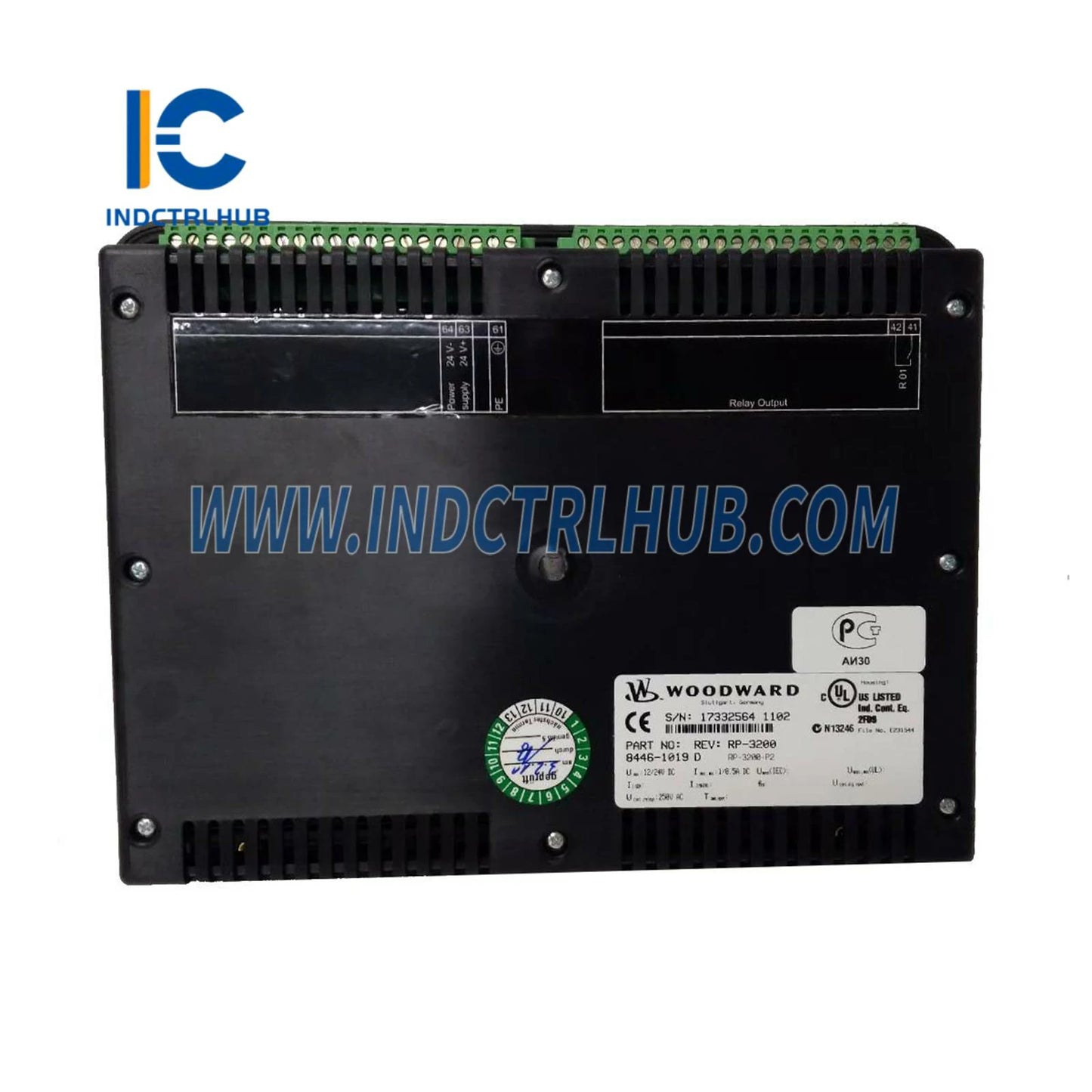 Woodward 8446-1019 RP-3200-P2 Дистанционен панел