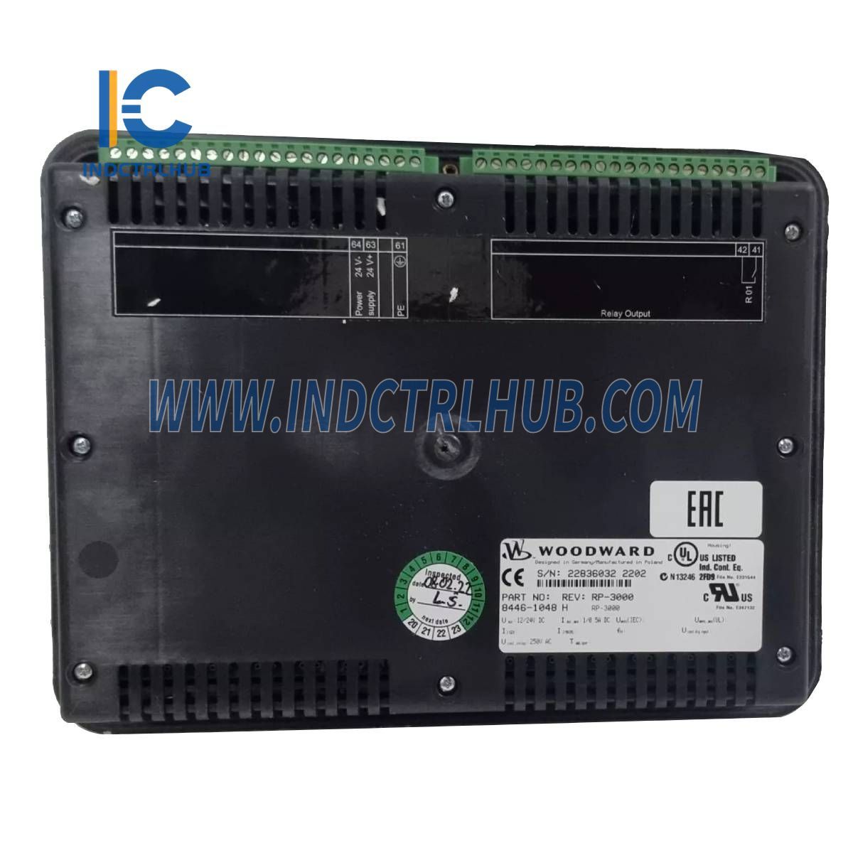 Woodward 8446-1048 RP-3000 Diaľkové ovládanie a panel oznamovania