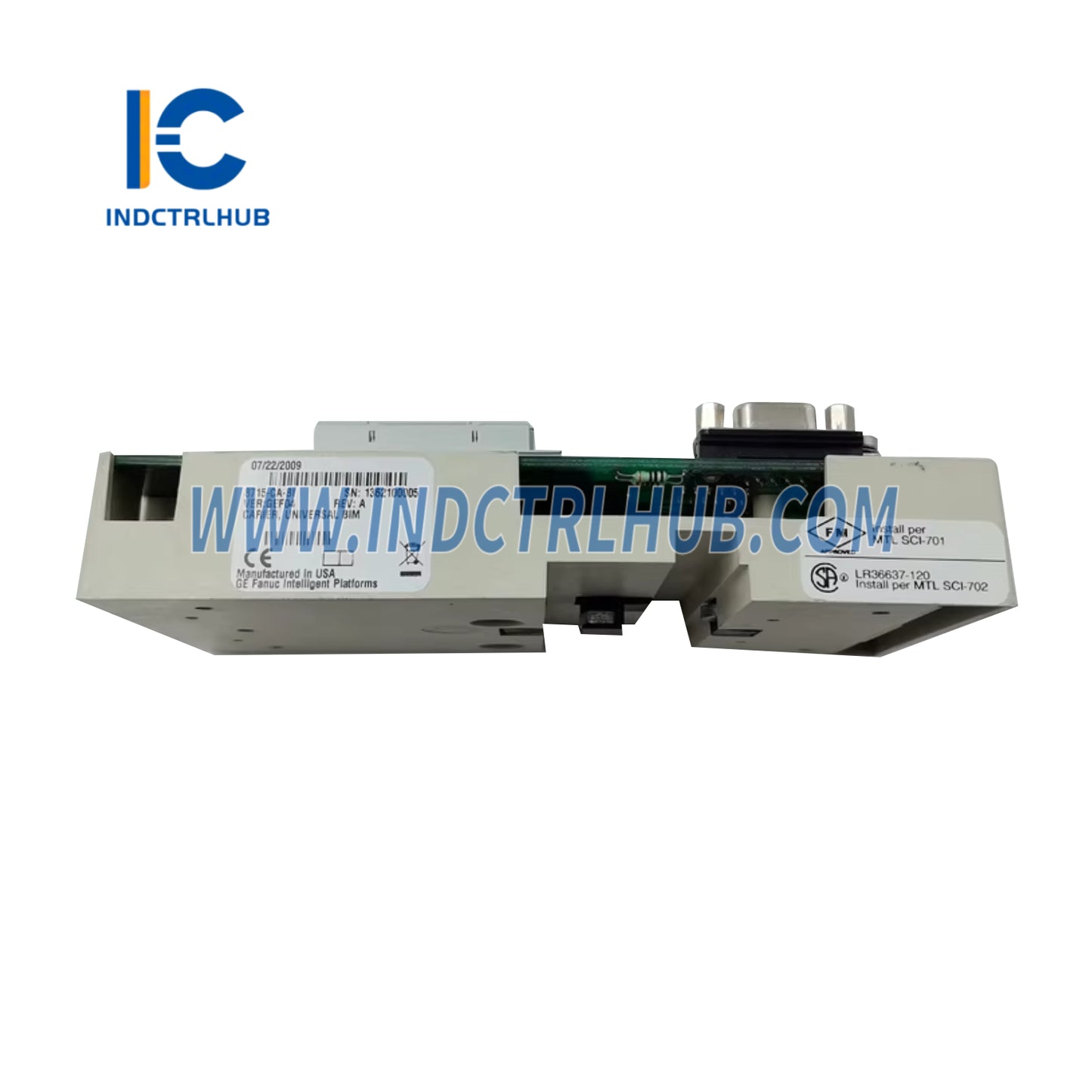 Emerson 8715-CA-BI PAC8000 BIM faqat Profibus uchun tashuvchi