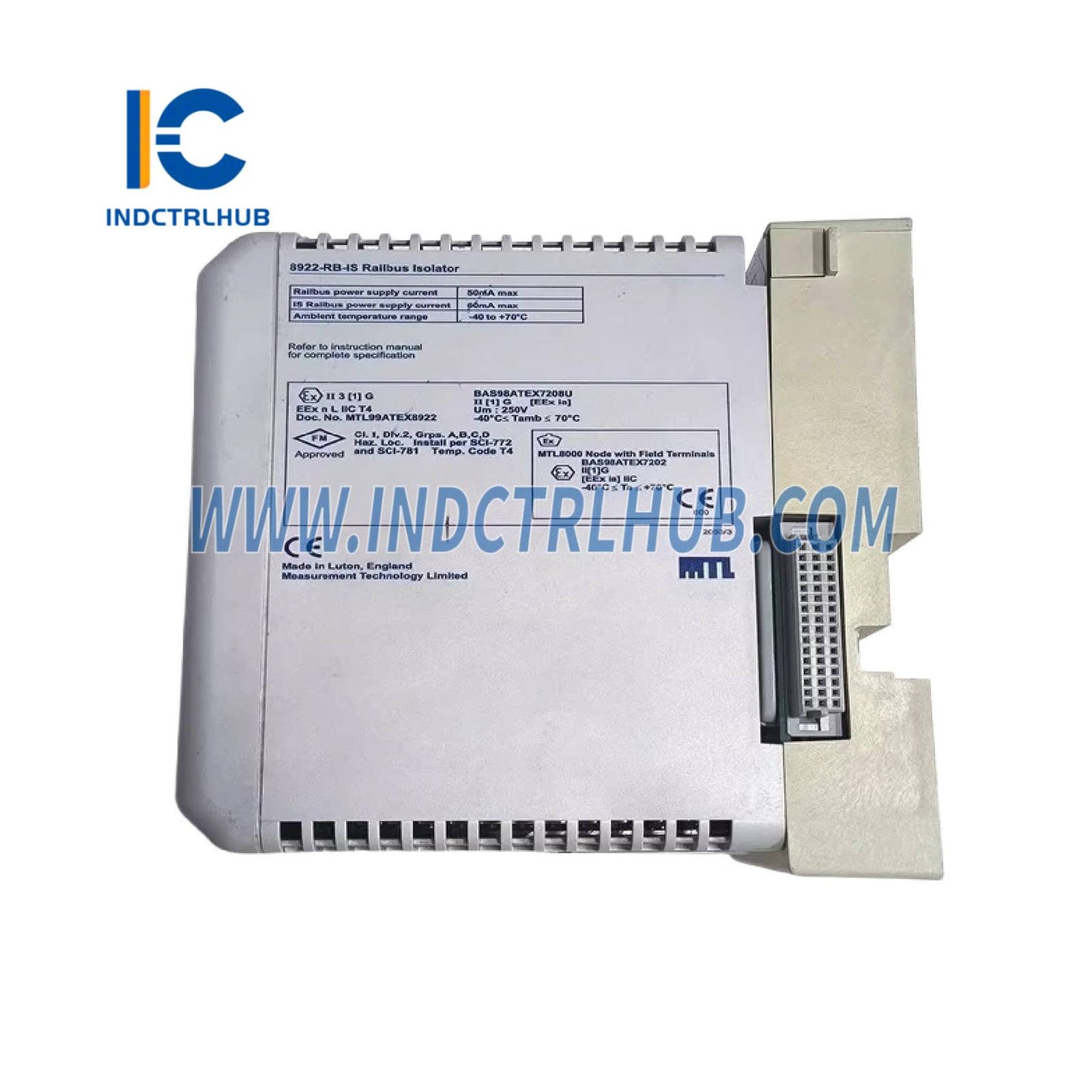 Emerson 8723-CA-RB Railbus Isolator Carrier