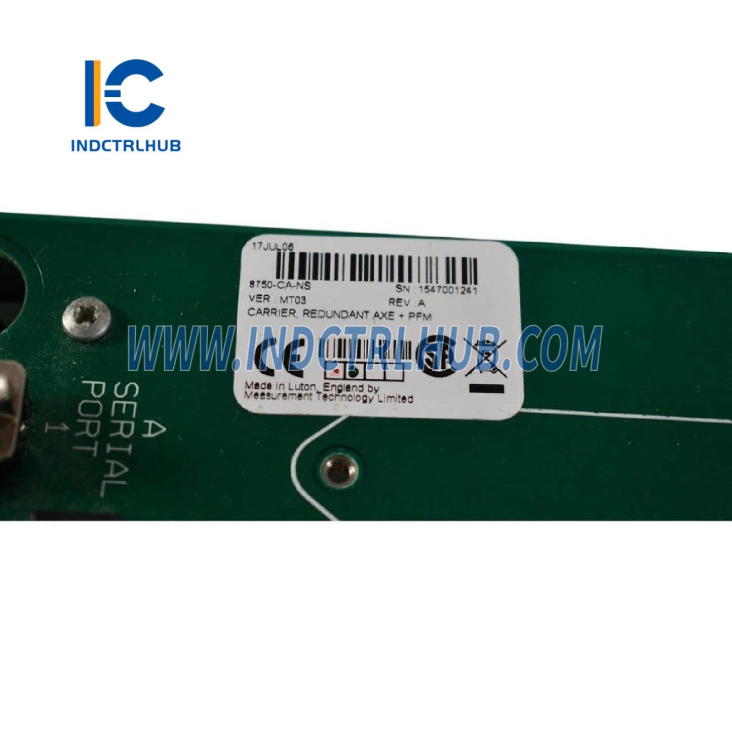 GE 8750-CA-NS Bộ điều khiển PAC8000 với Giám sát Nguồn điện