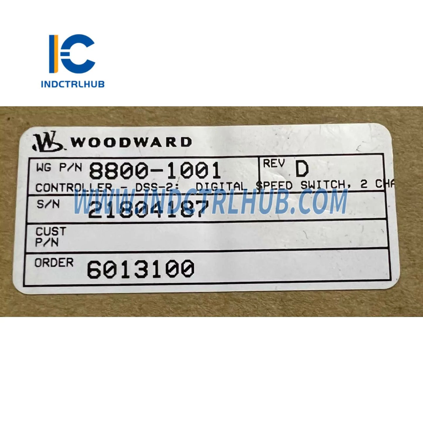 Woodward 8800-1001 MicroNet Plus Control System