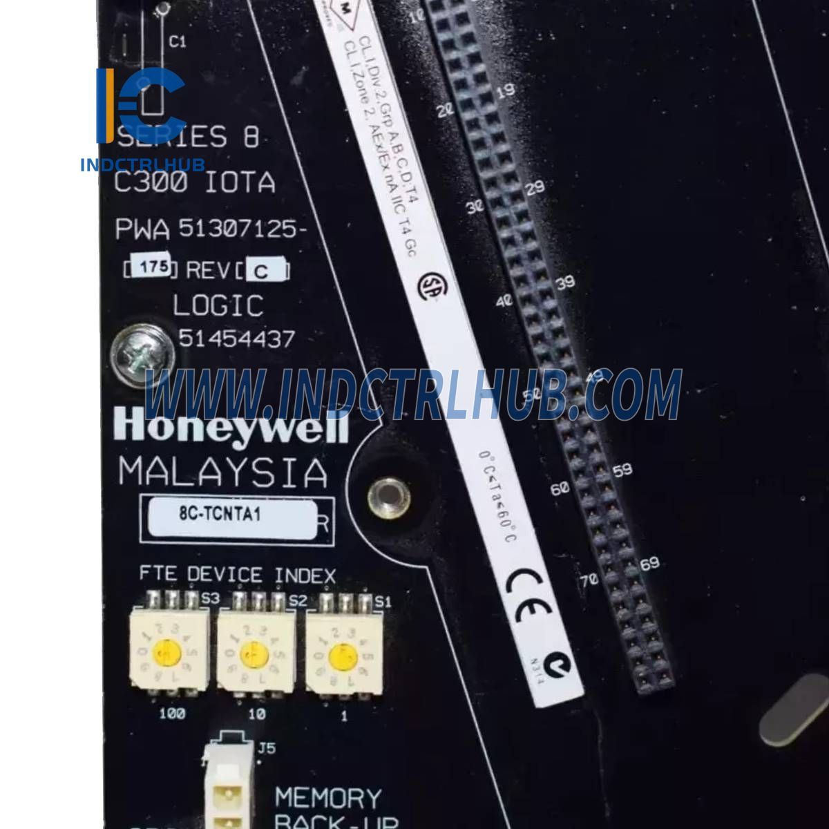 Honeywell 8C-TCNTA1 51307125-175 Séria 8 C300 Regulátor IOTA
