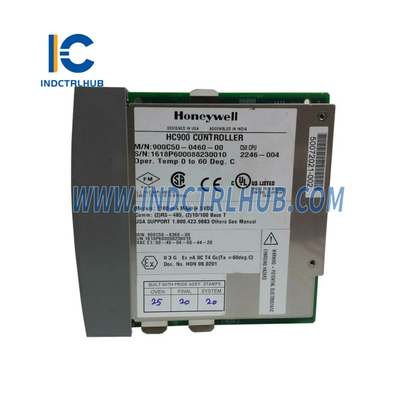 Honeywell 900C50-0460-00 ControlEdge HC900 riadiaci modul