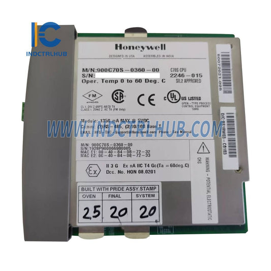 בקר Honeywell 900C70S-0360-00 C70 CPU