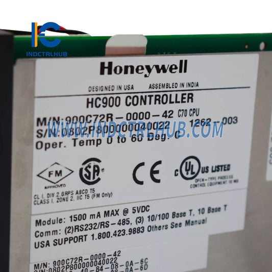 Honeywell 900C72R-0000-42 ControlEdge HC900 C70R CPU