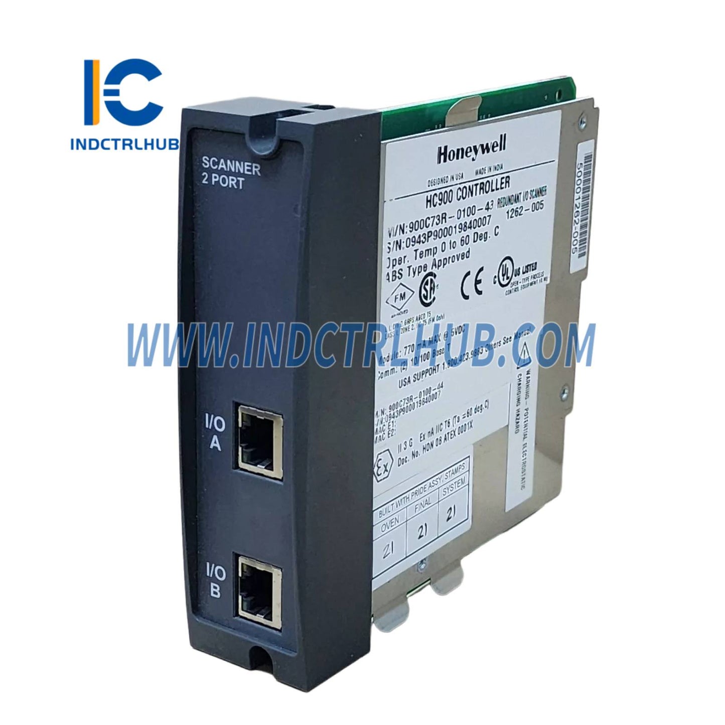 Honeywell 900C73R-0100-43 Redundant I/O Scanner Module