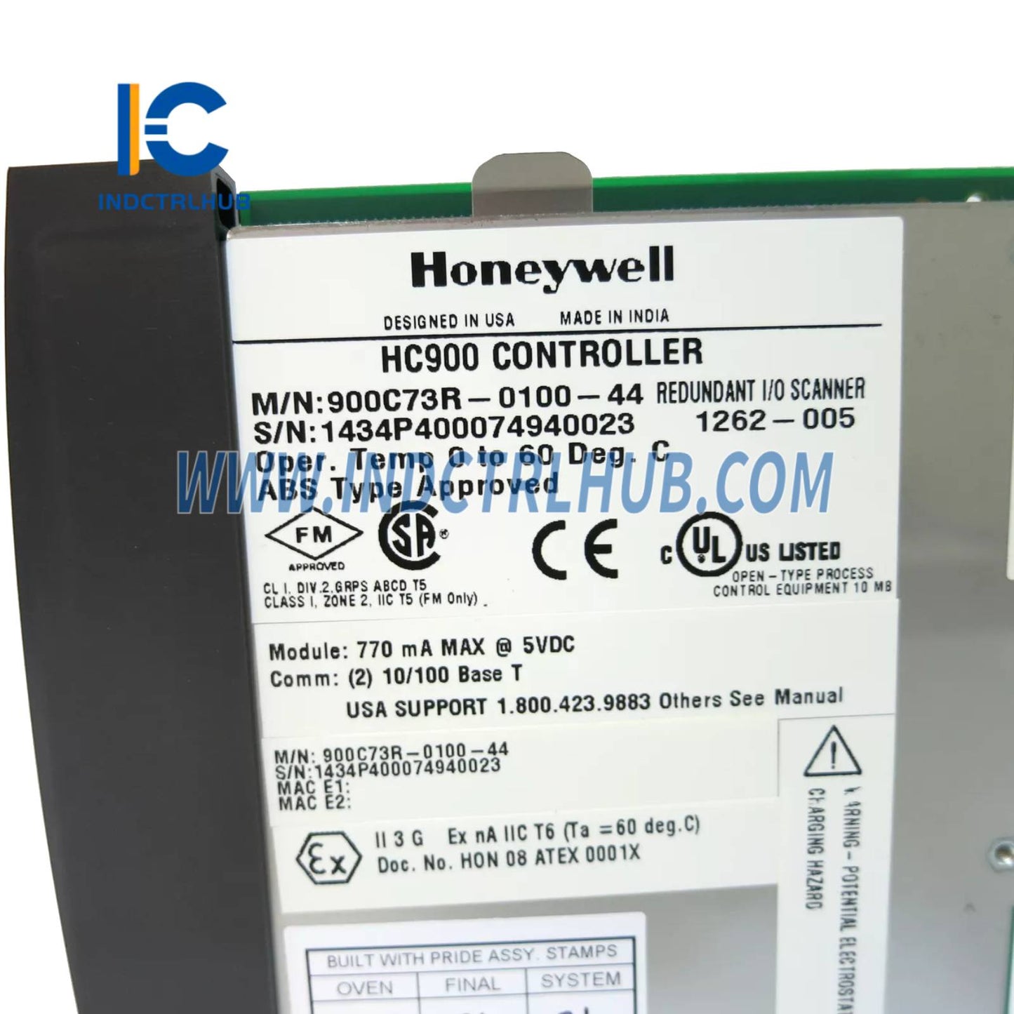 Honeywell 900C73R-0100-44 Mô-đun CPU PLC ControlEdge