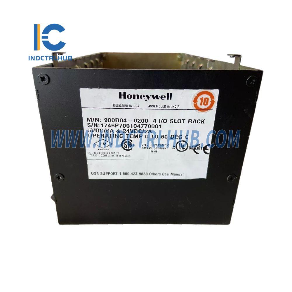 900R08R-0200 | Honeywell 8 I/O foglalatos keret redundáns tápegység támogatással