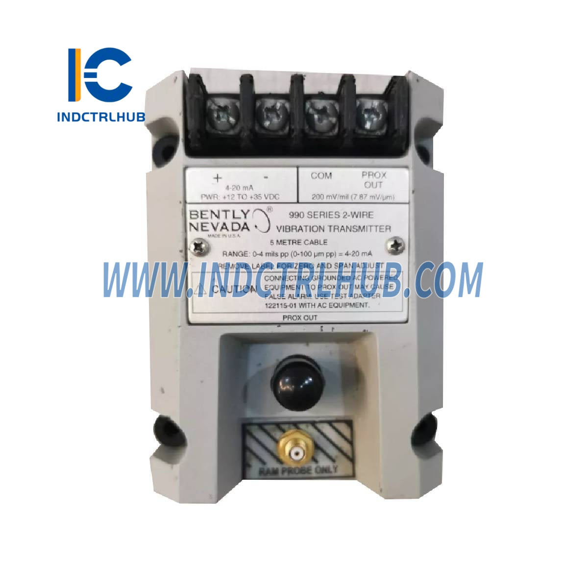 Bently Nevada 990-05-50-01-01 990 Prenosník vibrácií