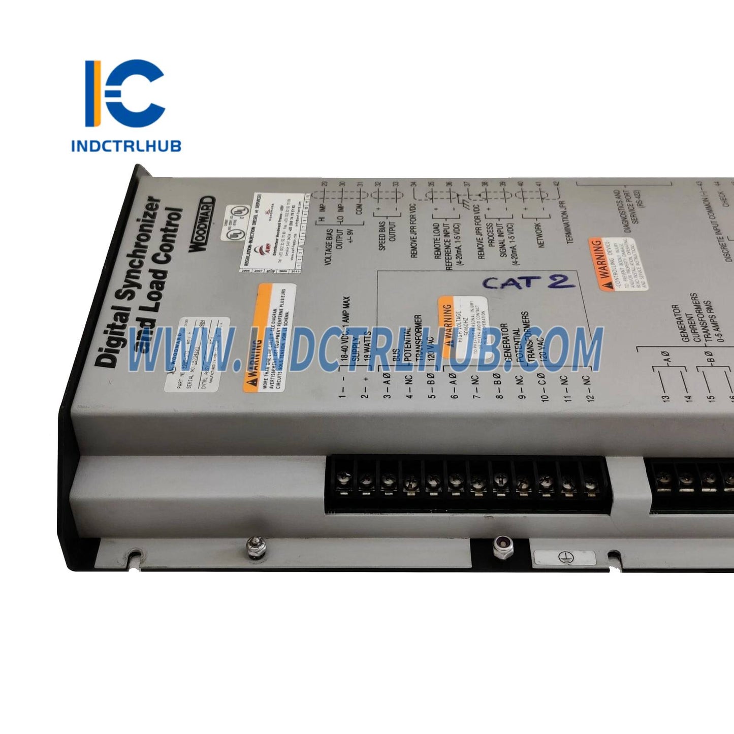 Woodward 9905-373 DSLC Sincronizador Digital y Control de Carga