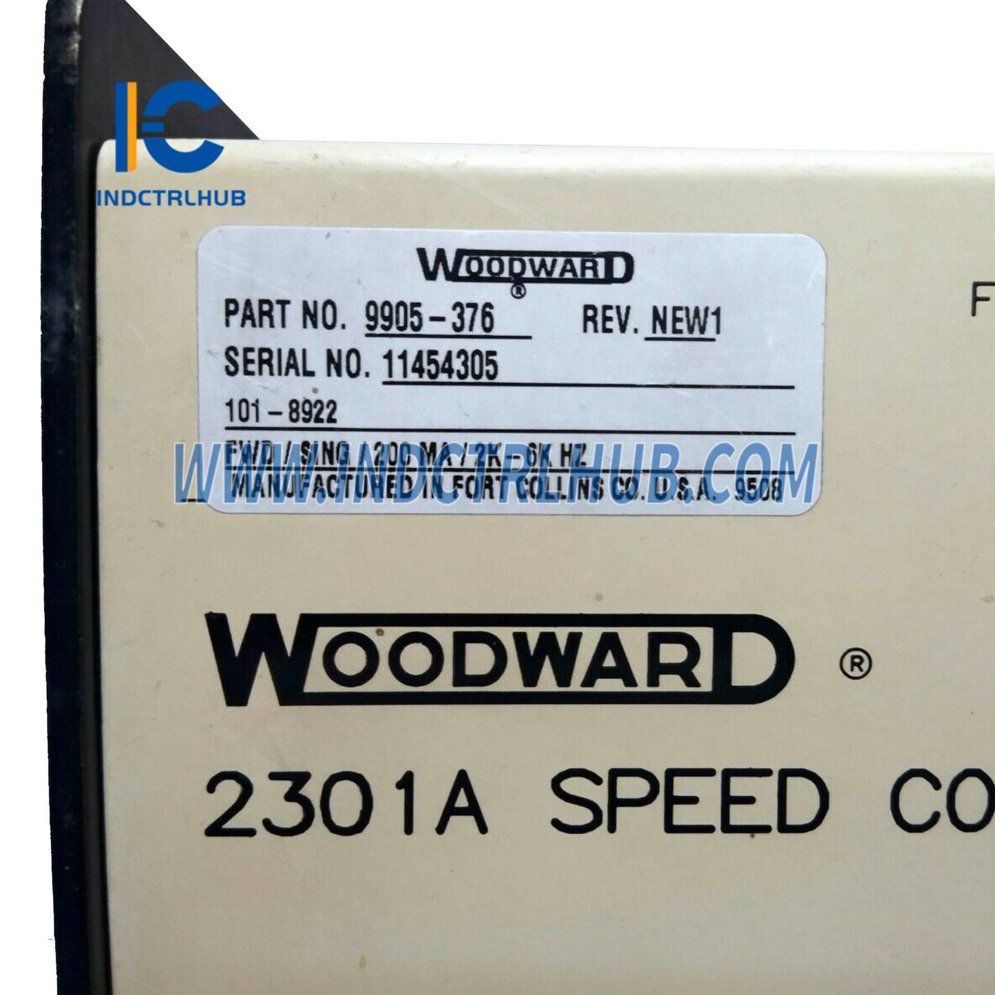 Woodward 9905-376 2301A Load Sharing and Speed Control