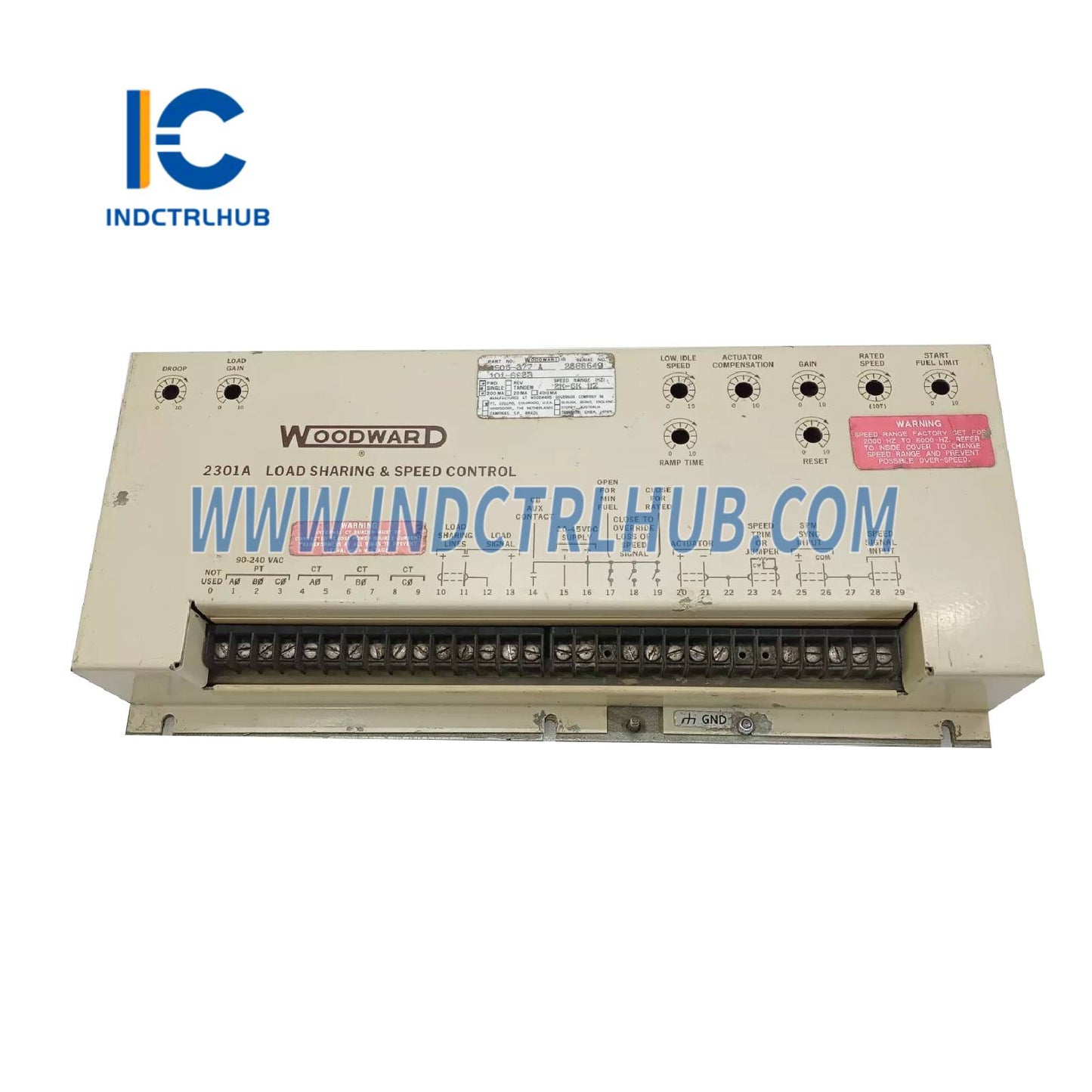 Woodward 9905-377 DSLC Sincronizador Digital y Control de Carga