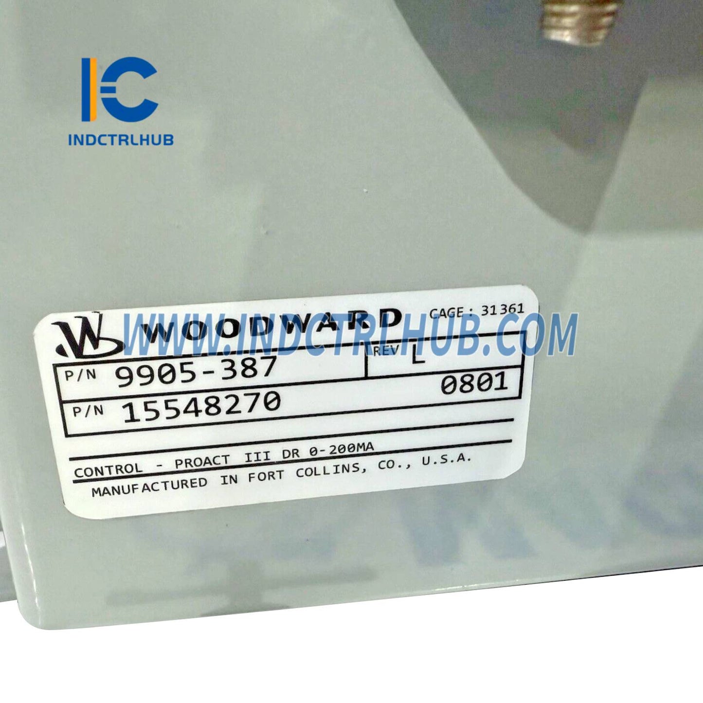 Woodward 9905-387 ProAct III Sürücü Modülü
