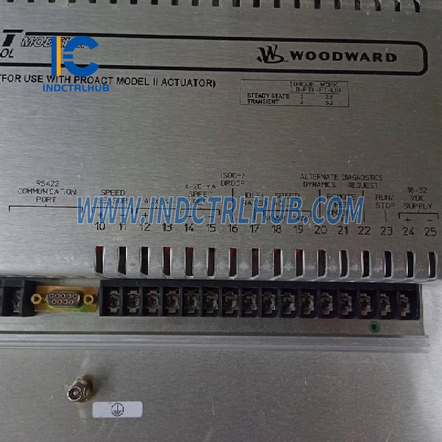 Woodward 9905-463 2301A Load Sharing and Speed Control
