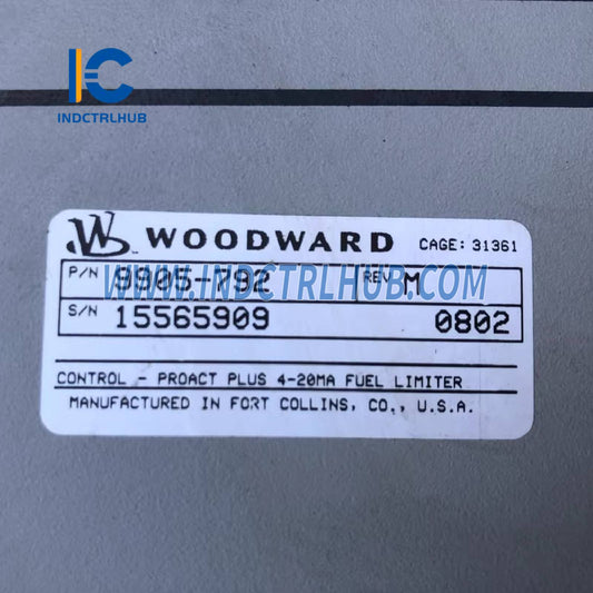 Woodward 9905-792 505 Digitálna regulácia turbíny