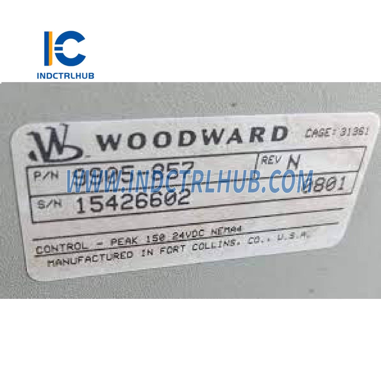 Woodward 9905-857 2301D-ST Digital Speed Control