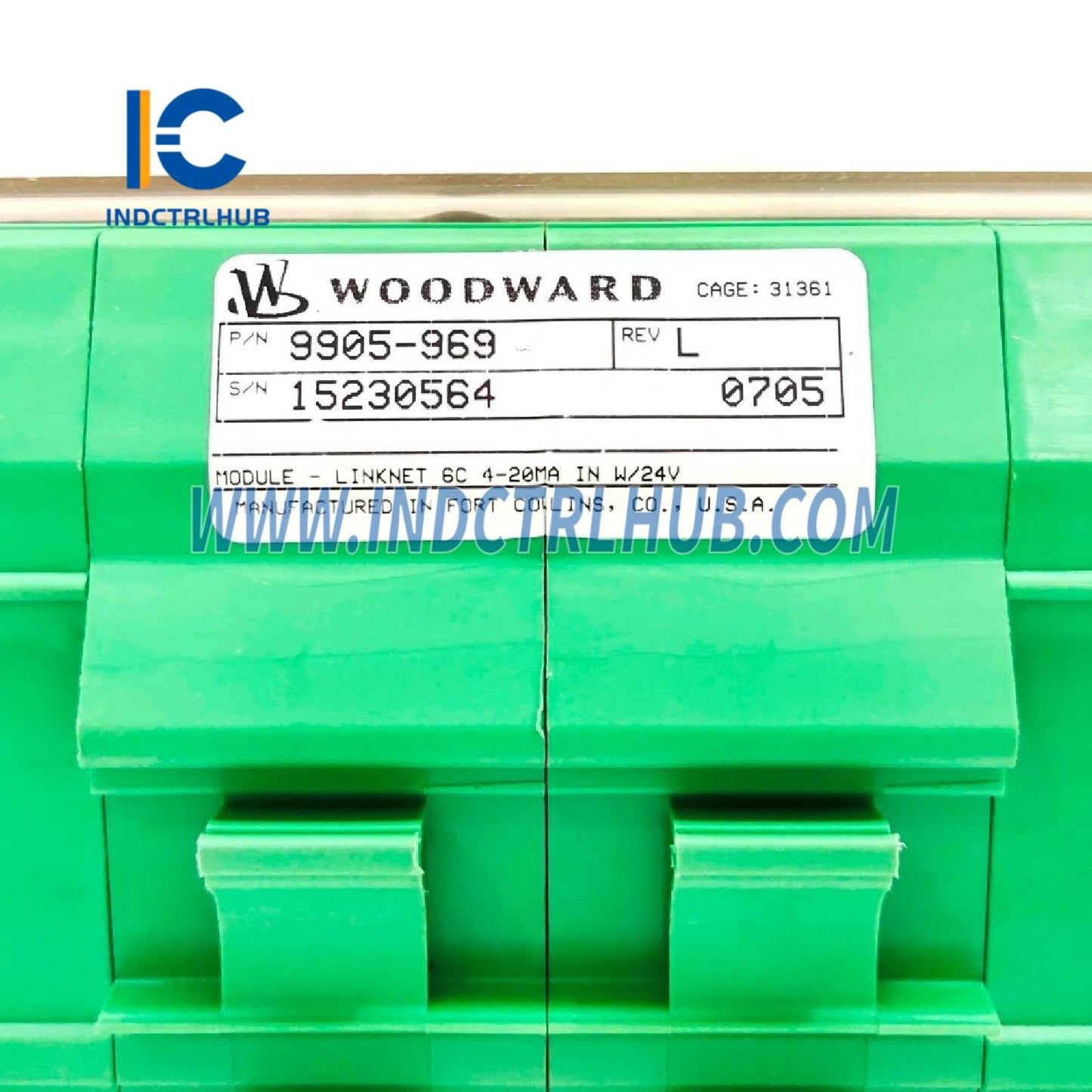 Woodward 9905-969 LinkNet 6 Kanallı Analog Giriş Modülü
