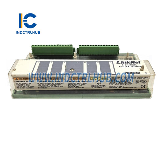 Woodward 9905-972 LINKnet 6 kanálový analógový vstupný modul