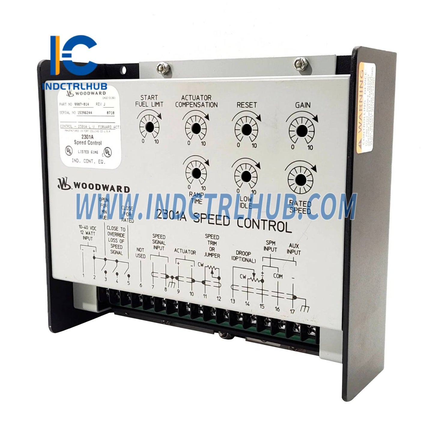 Woodward 9907-014 2301A Speed Control