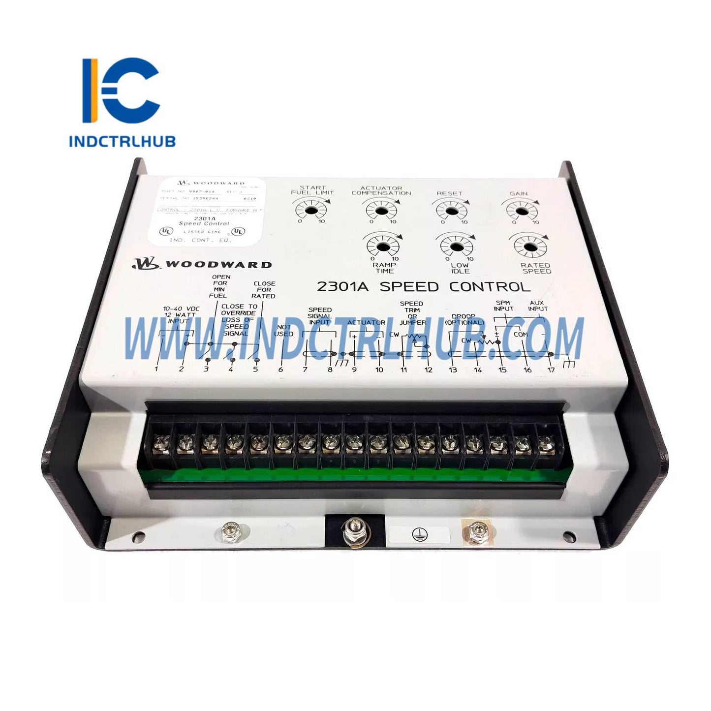 Woodward 9907-014 2301A Speed Control