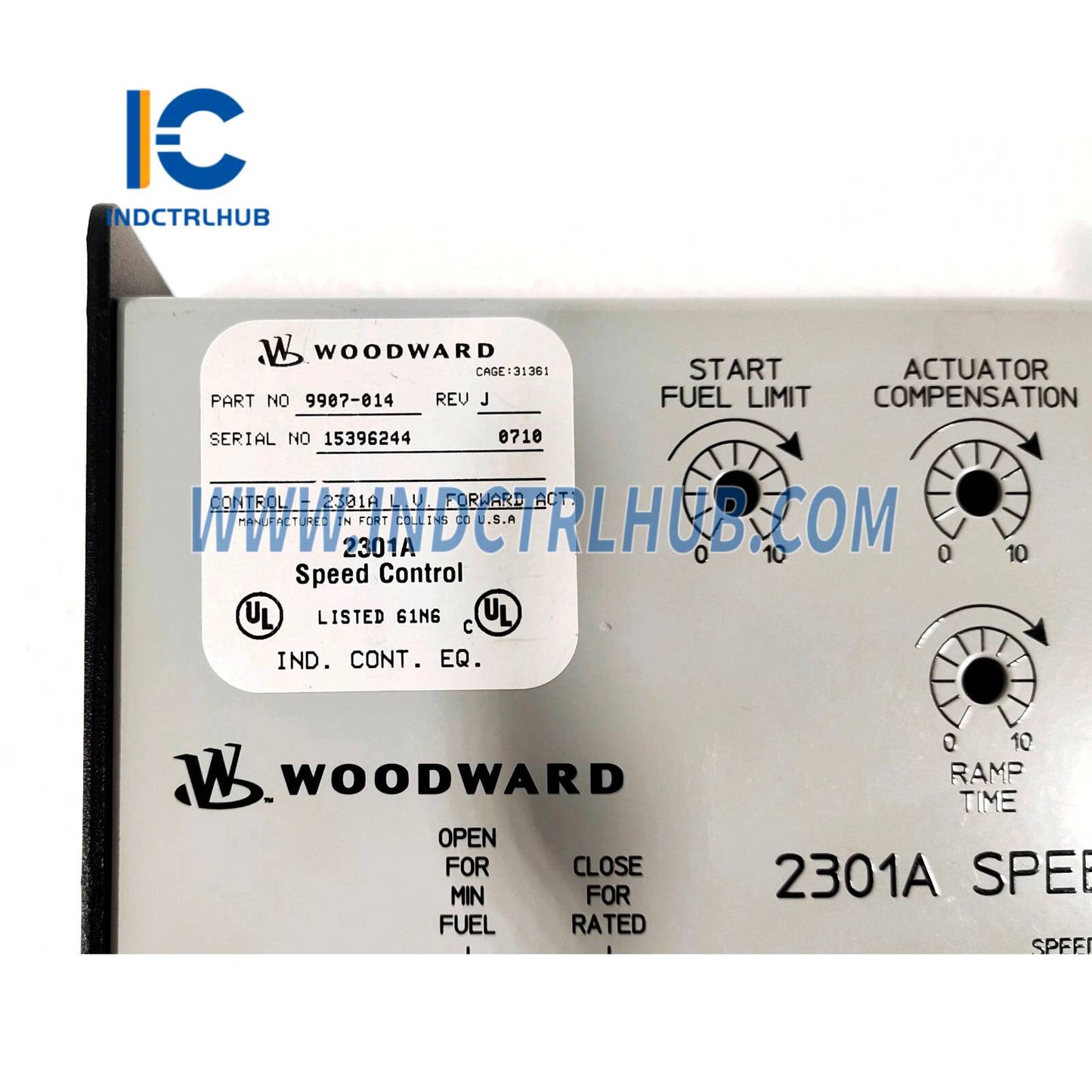 Woodward 9907-014 2301A Speed Control