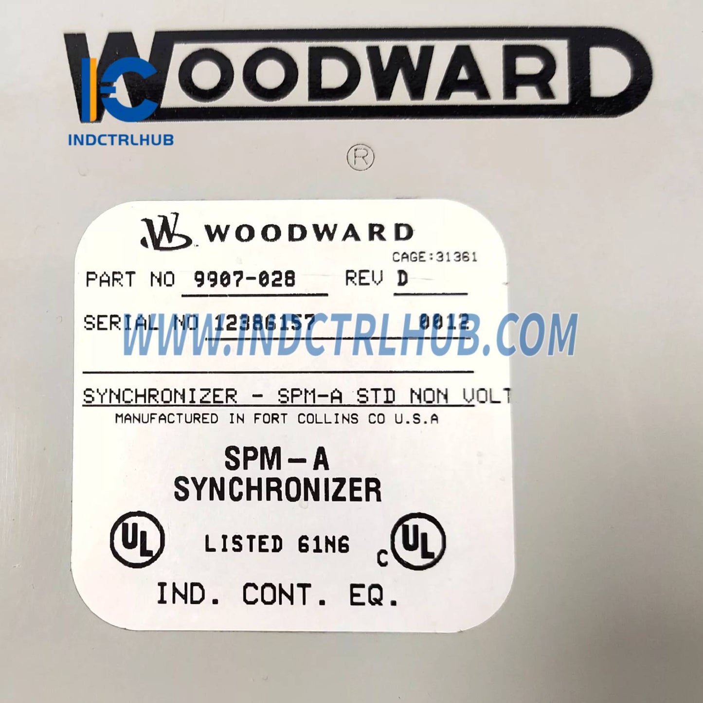 Woodward 9907-028 SPM-A Synchronizer