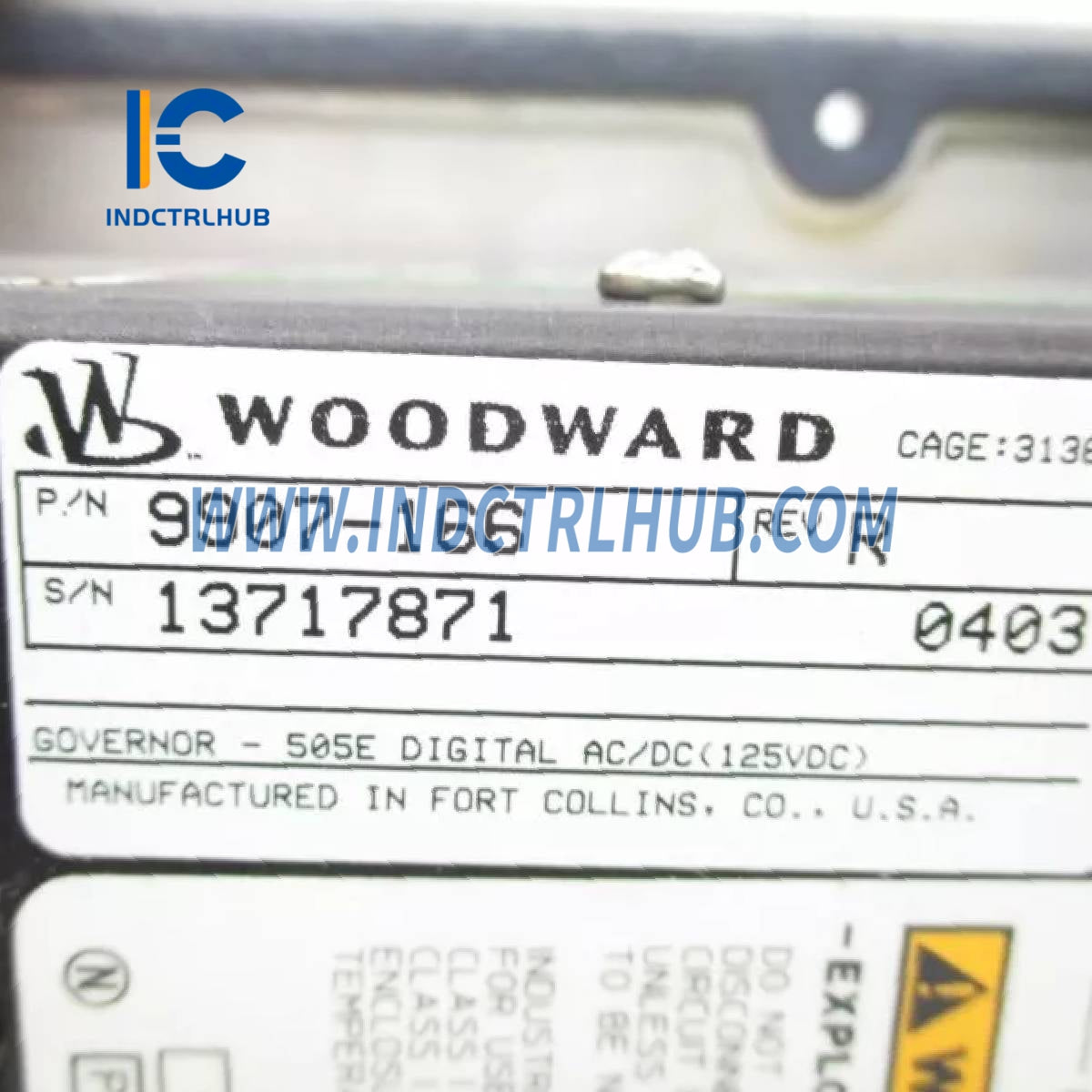 Woodward 9907-166 505E Dijital Regülatör
