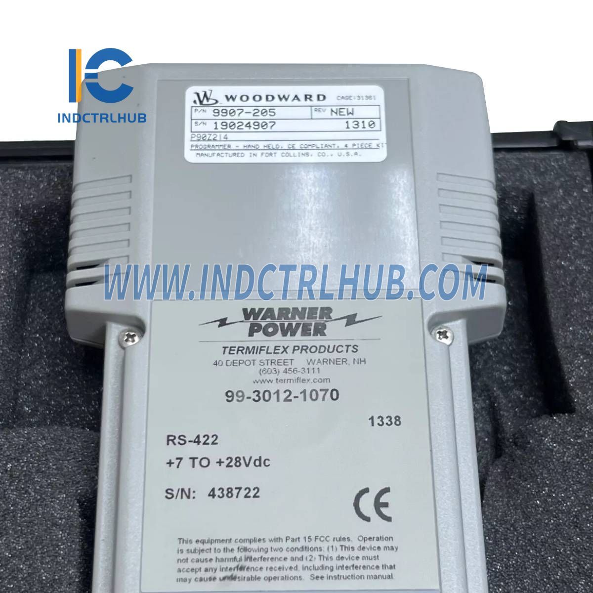 Woodward 9907-205 Qo'l Bilan Ushtiriladigan Dasturchi