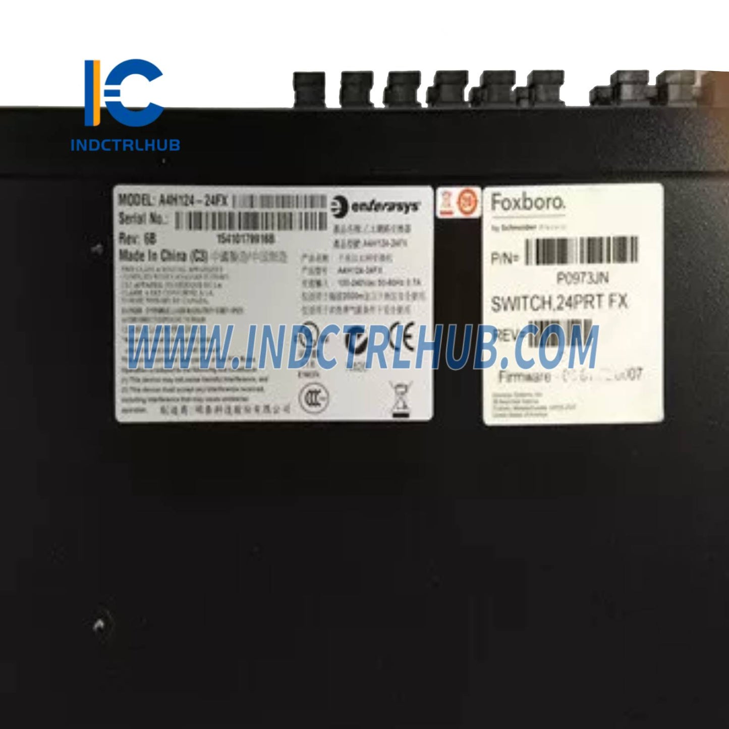 Foxboro A2H124-24FX P0973BJ Invensys Verwalteter Ethernet-Switch