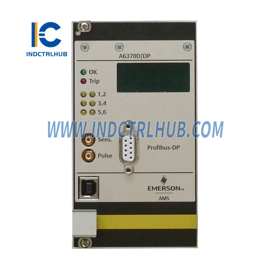 מוניטור הגנת מהירות יתר Emerson EPRO A6370