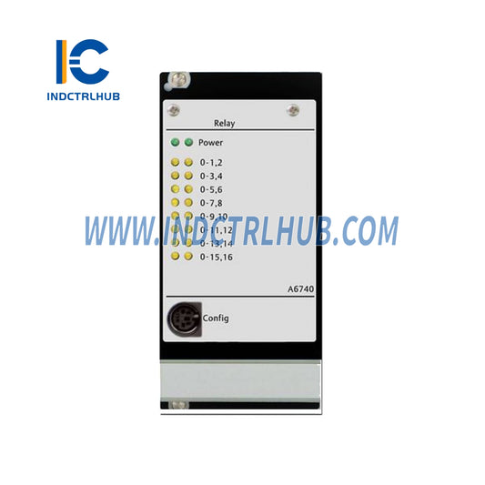 אמרסון EPRO A6740-10 מודול ממסר פלט עם 16 ערוצים