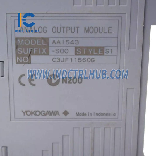 מודול פלט אנלוגי Yokogawa AAI543-S00 S1