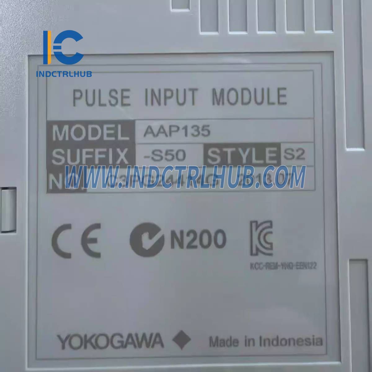 Yokogawa AAP135-S50/K4A00 Pulse Input Module