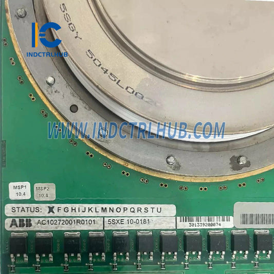 AC10272001R0101 | ABB 5SXE10-0181 5SHY6545L0001 IGCT Module