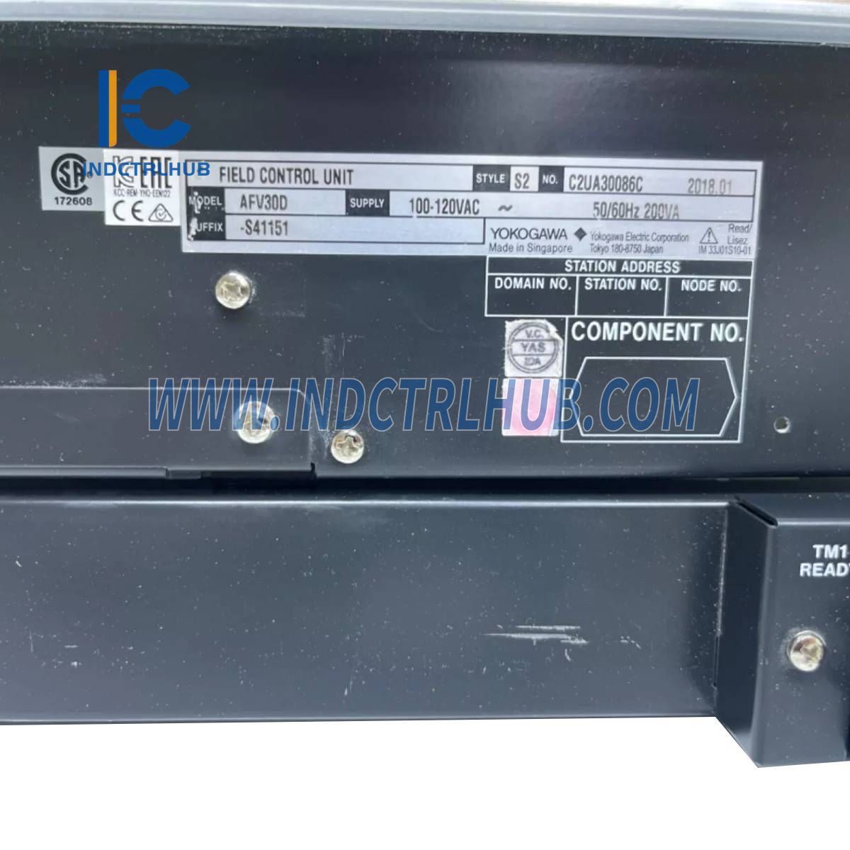 YOKOGAWA AFV30D-S41151 Duplexed Field Control Unit - Duplexed Field Control Unit