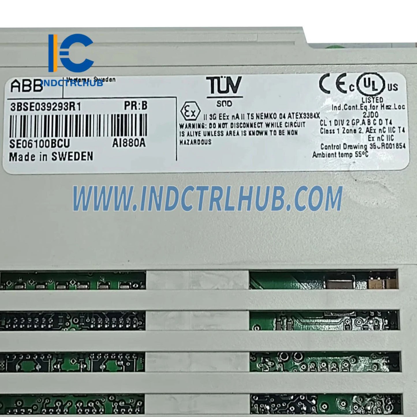 AI880A ABB Analog Input Module 8-Channel System 800xA S800 I/O