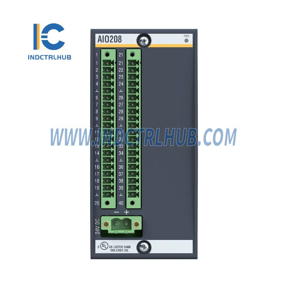 AIO208 Bachmann analógové vstupné/výstupné moduly