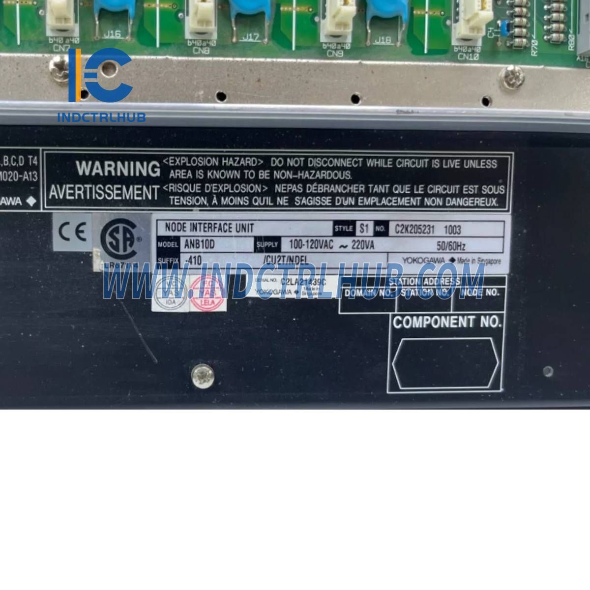 Yokogawa ANB10D-410 Node Unit for Dual-Redundant ESB Bus