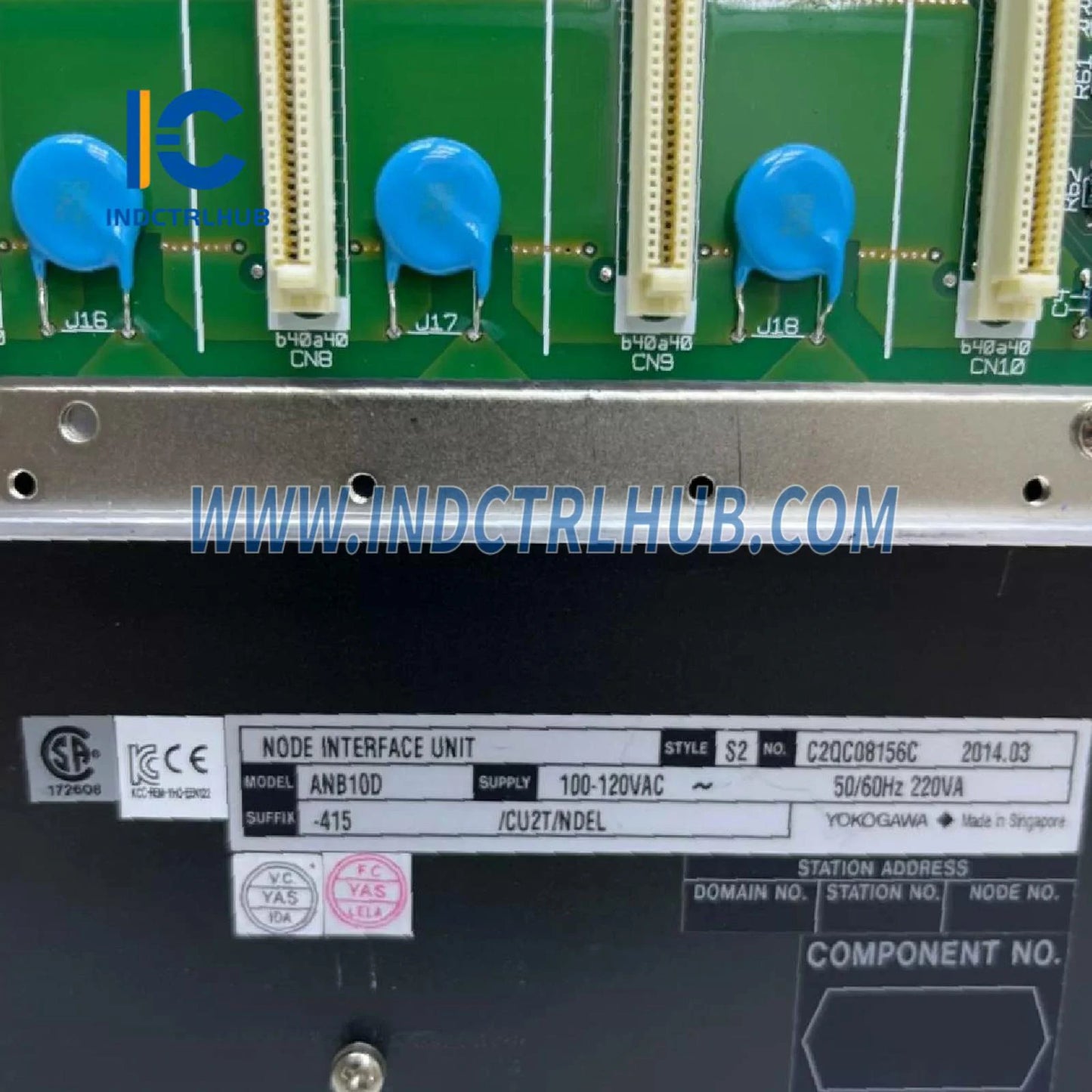 Yokogawa ANB10D-415/CU2N/NDEL ESB Bus Node Unit | N-IO/FIO