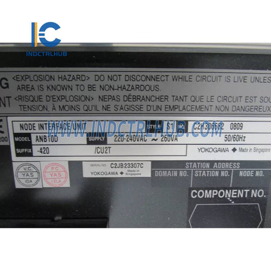 Yokogawa ANB10D-420 uzlová jednotka pre dvojitú redundantnú zbernicu ESB