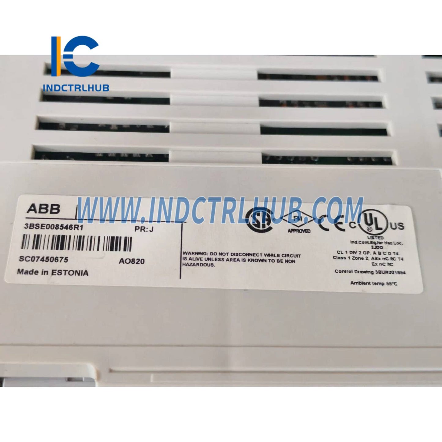 3BSE008546R1 | ABB AO820 Analog Output 4 ch
