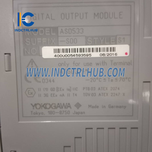 Yokogawa ASD533-S00 8-kanálový, izolovaný digitálny výstupný modul