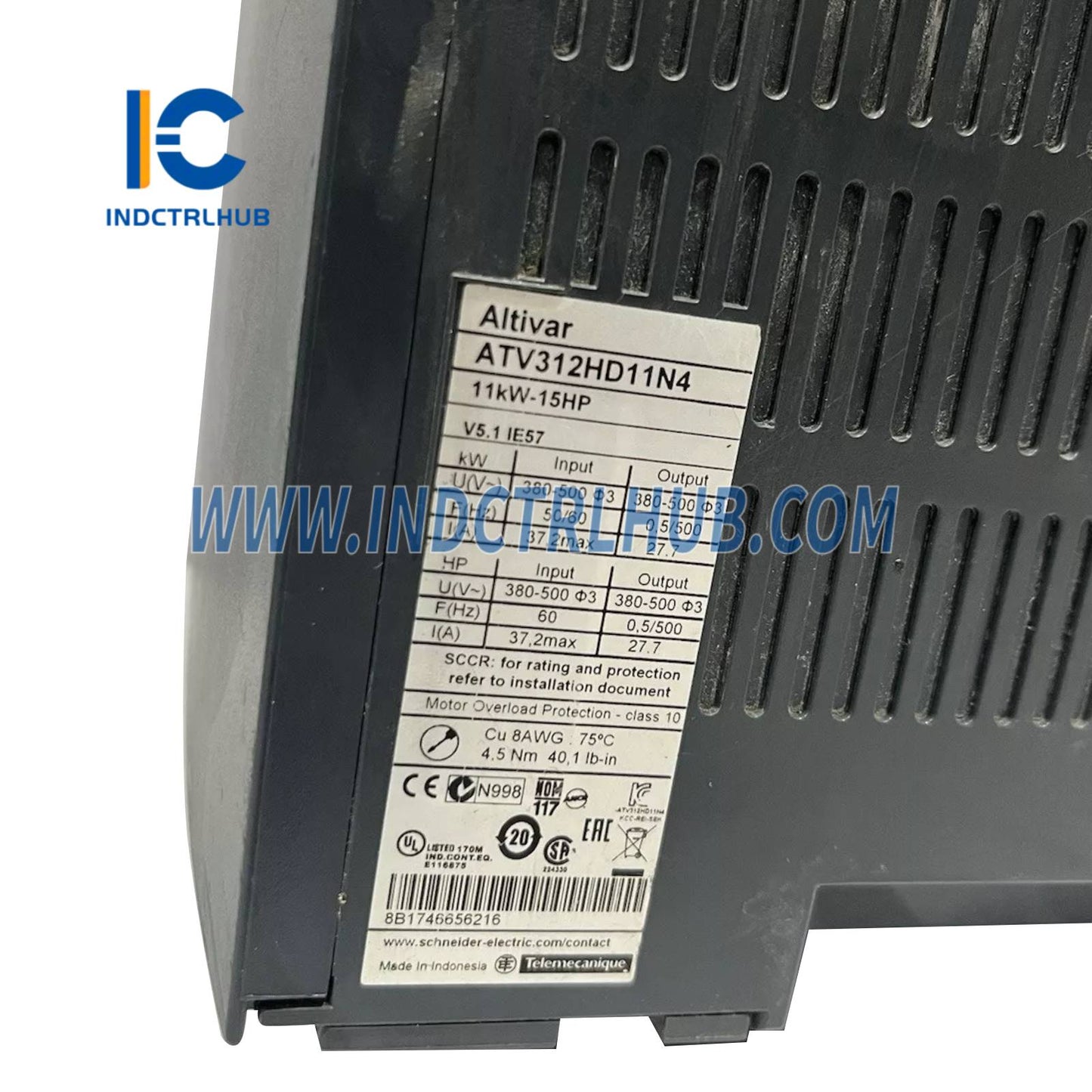 Schneider ATV312HD11N4 meniteľný rýchlostný pohon ATV312