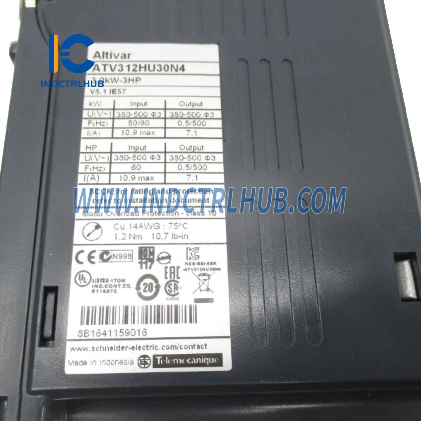 Schneider ATV312HU30N4 meniteľný rýchlostný pohon