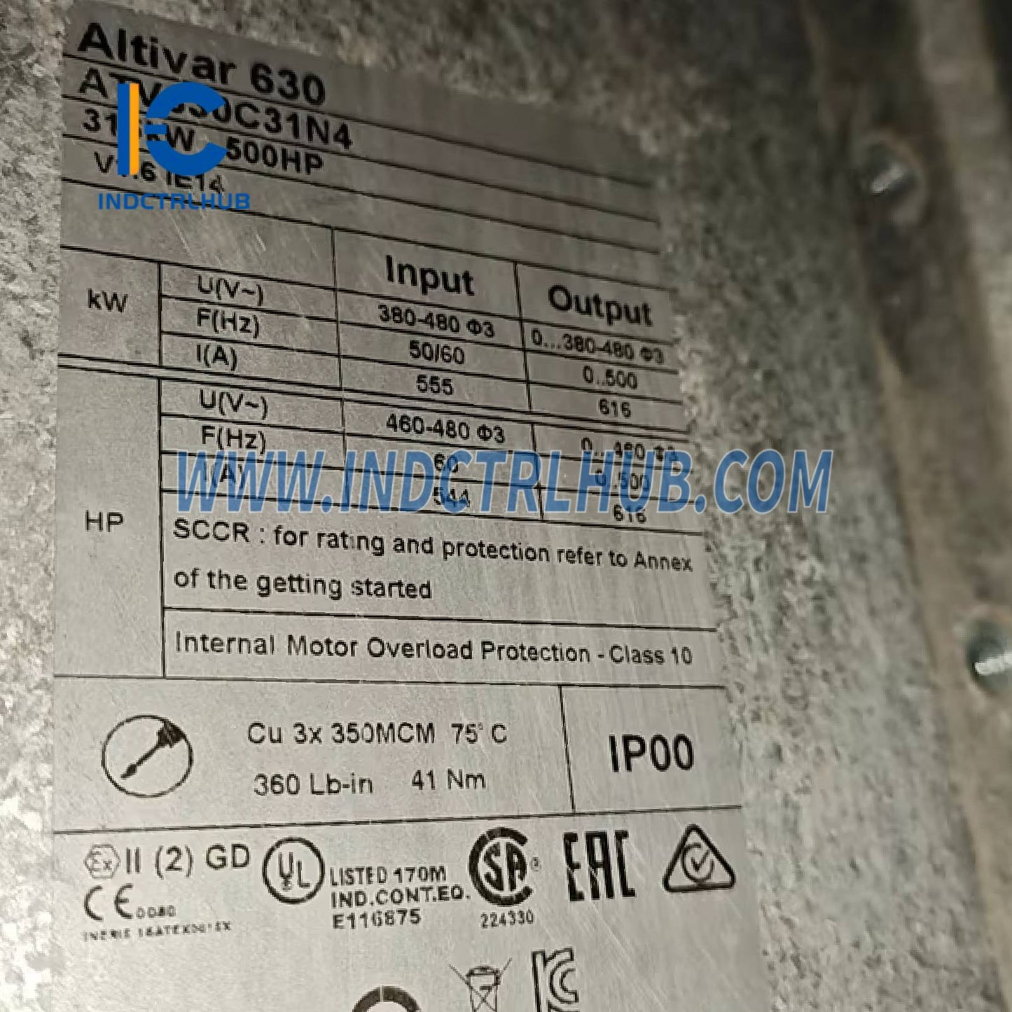 Schneider ATV630C31N4 meniteľný rýchlostný pohon