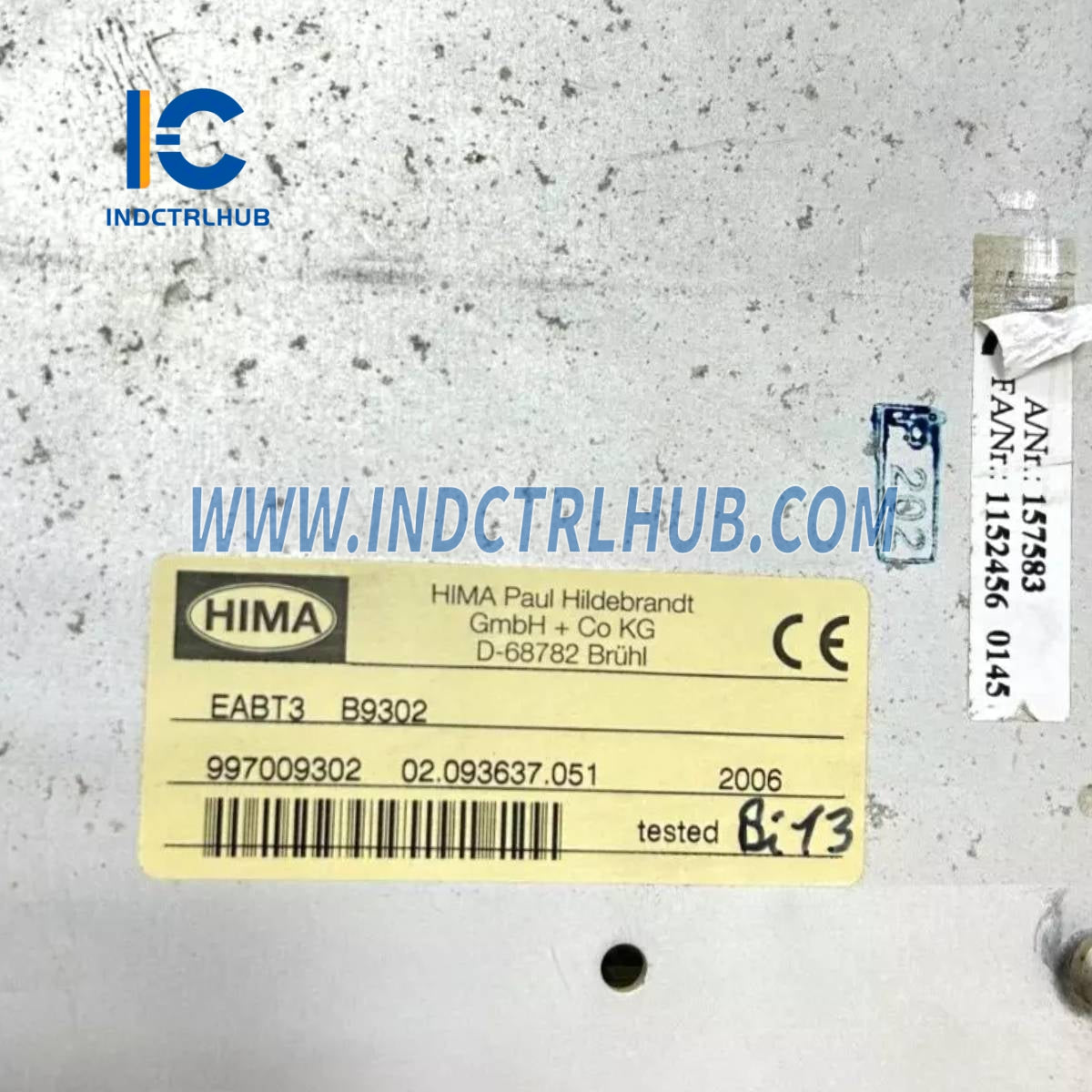 HIMA B9302 I/O-Rack