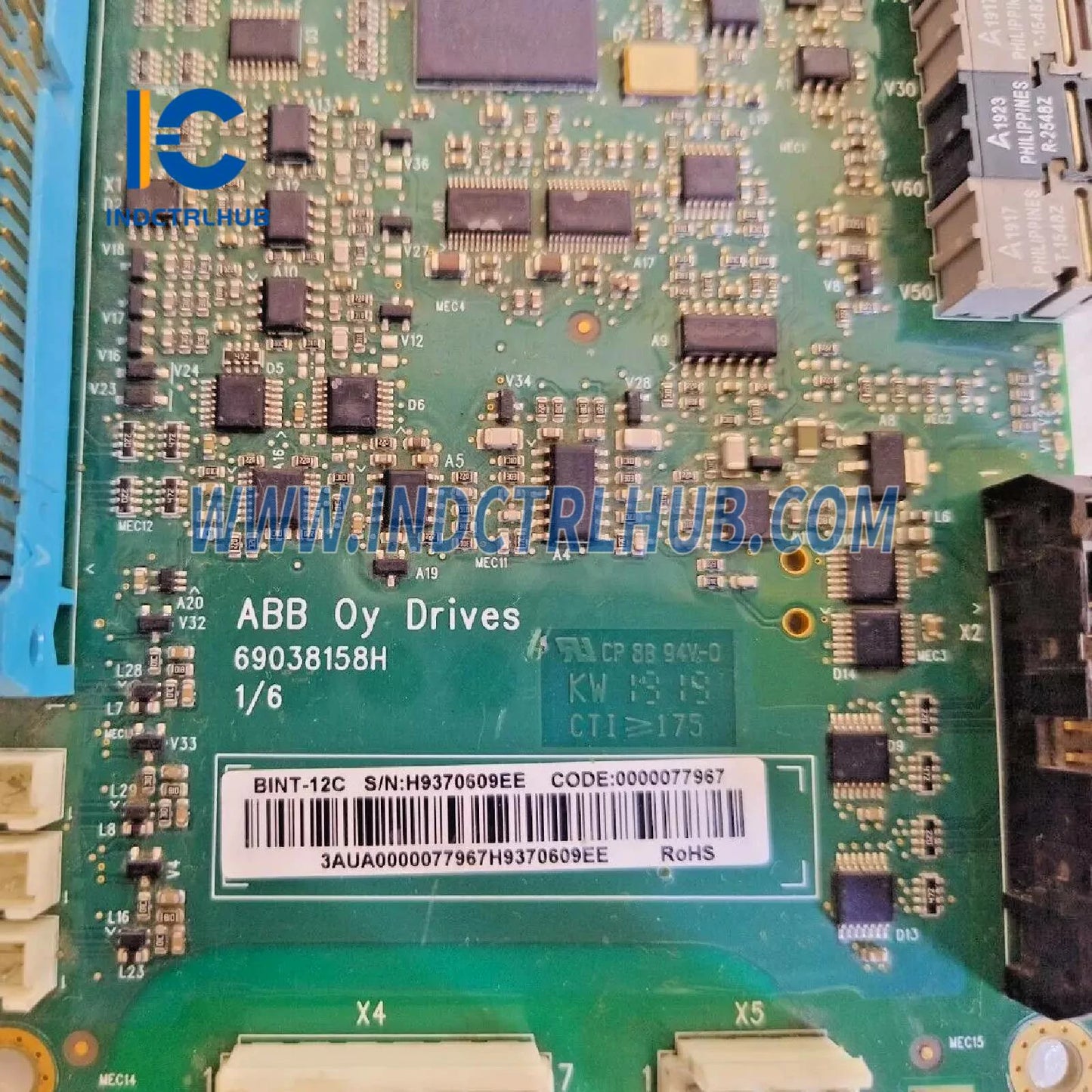 3AUA0000077967 | ABB BINT-12C Hlavná doska rozhrania hlavného obvodu