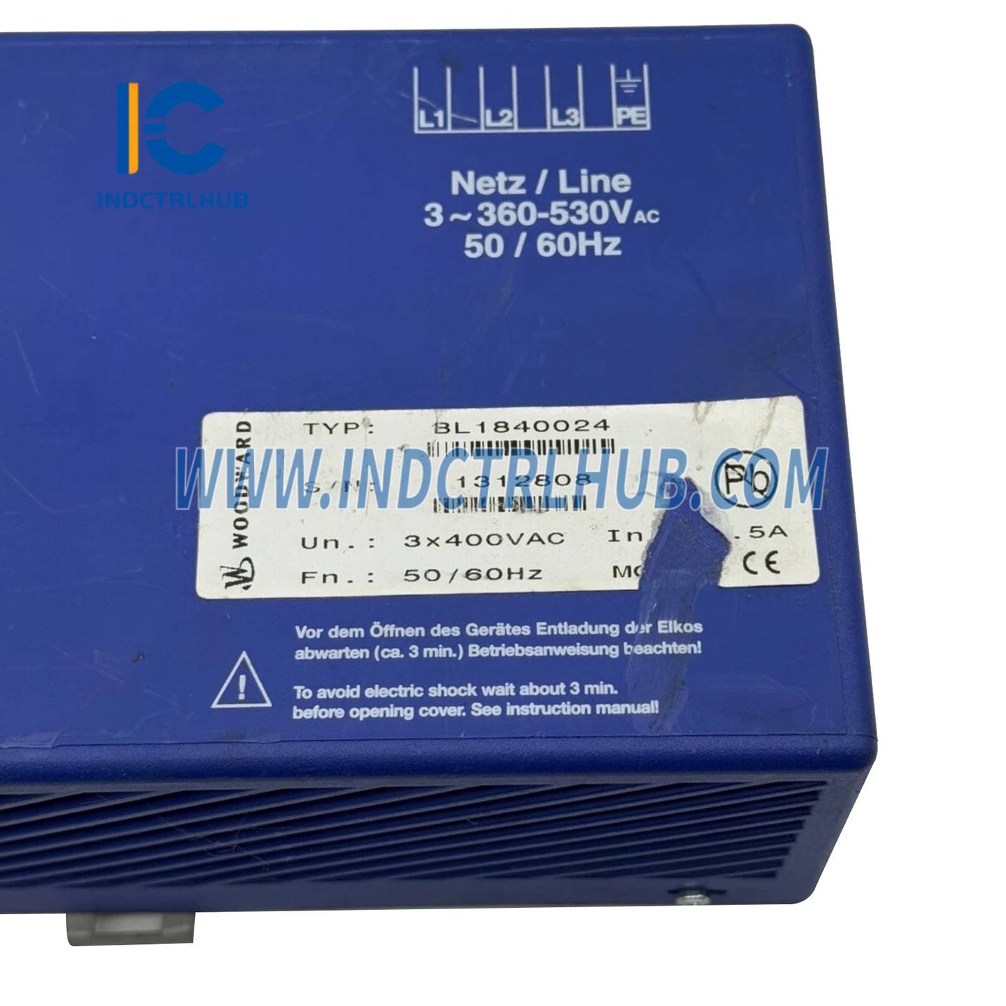 Woodward BL1840024 Battery Charger