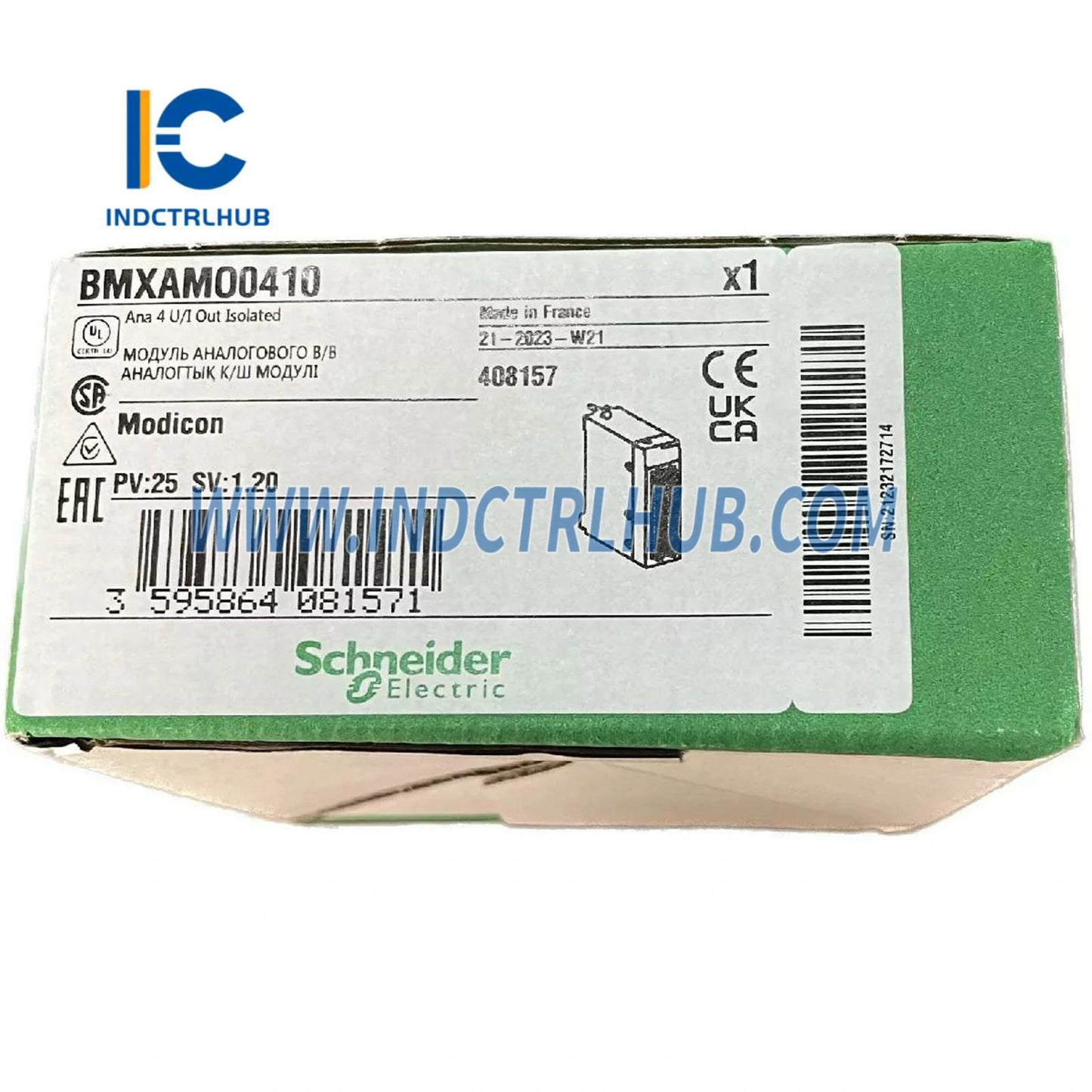 Schneider BMXAMO0410 Analog çıkış modülü